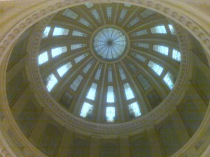 the dome in the South Dakota state capitol building.